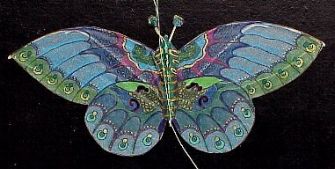 blue butterfly [(WxH)  155 x 70 mm]